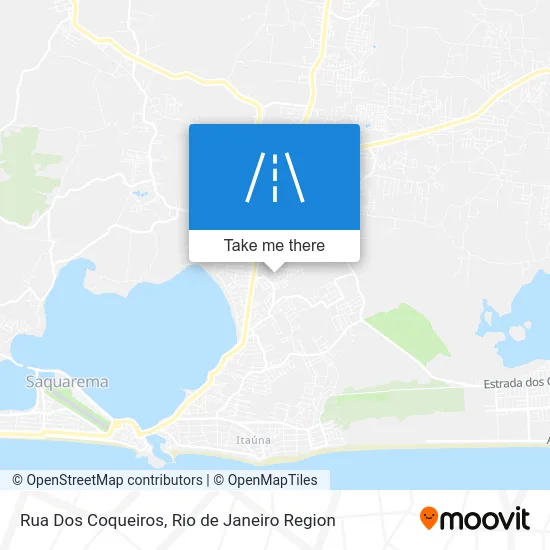 Rua Dos Coqueiros map