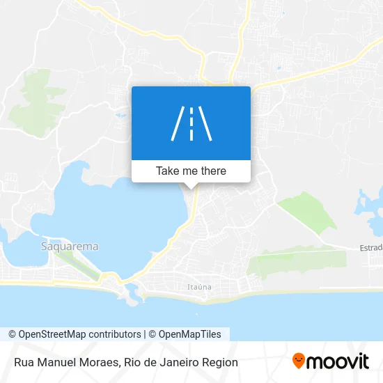 Rua Manuel Moraes map