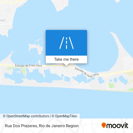 Rua Dos Prazeres map