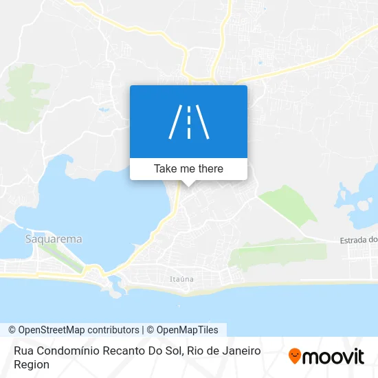 Rua Condomínio Recanto Do Sol map