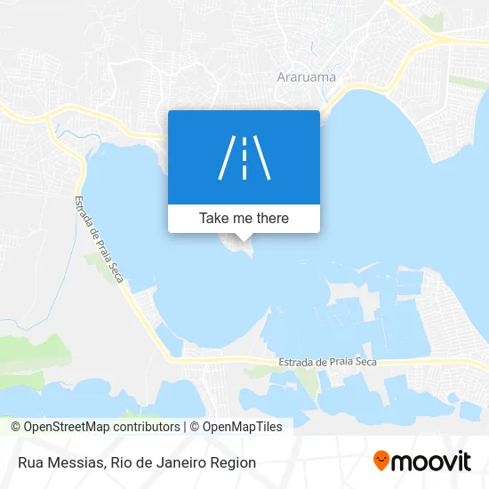 Rua Messias map