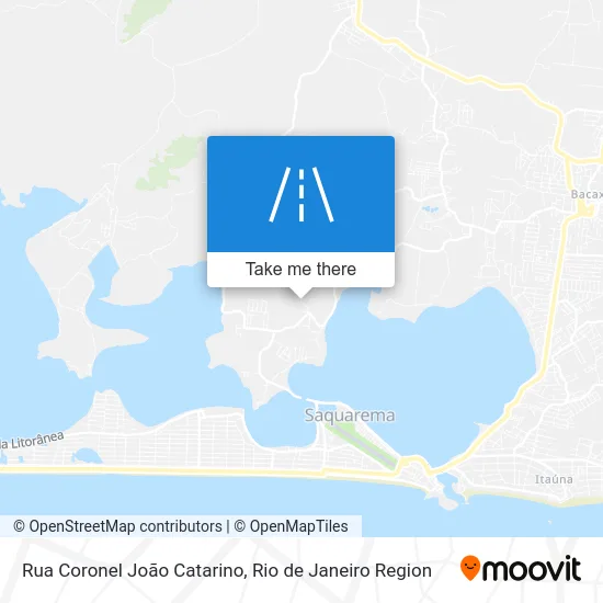 Rua Coronel João Catarino map