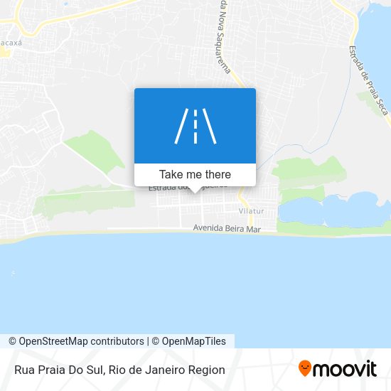 Rua Praia Do Sul map