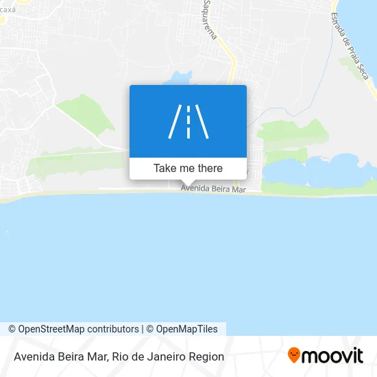 Avenida Beira Mar map
