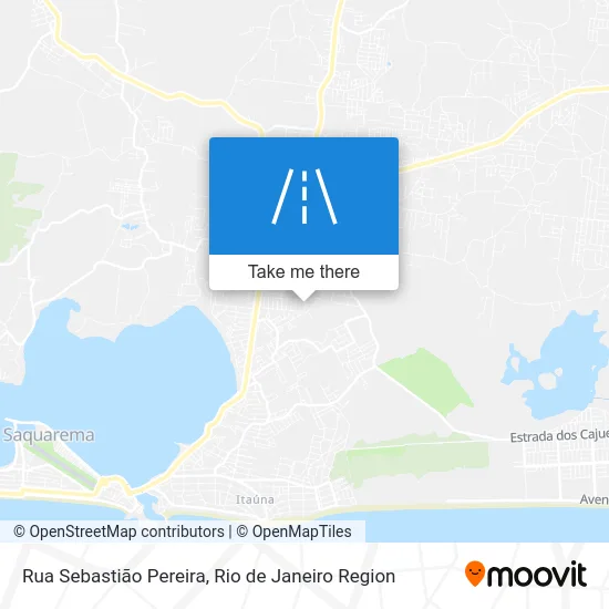Rua Sebastião Pereira map