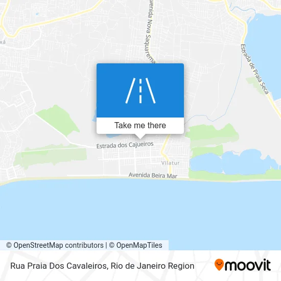 Rua Praia Dos Cavaleiros map