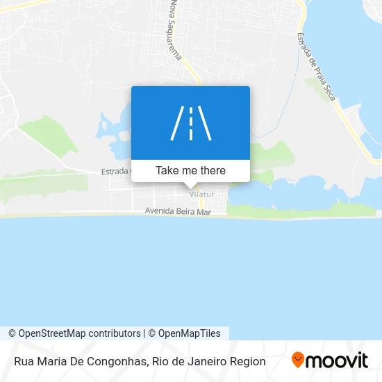 Rua Maria De Congonhas map