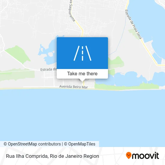 Rua Ilha Comprida map