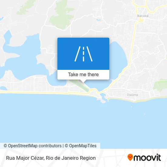 Rua Major Cézar map