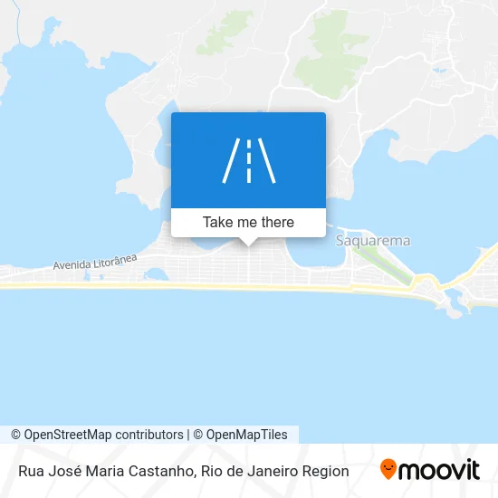 Rua José Maria Castanho map