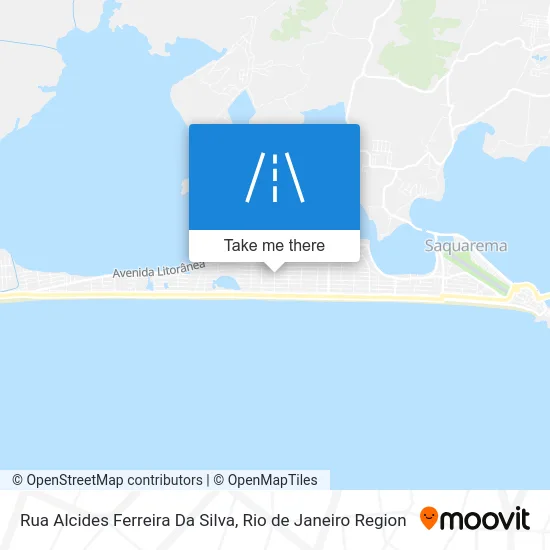 Rua Alcides Ferreira Da Silva map
