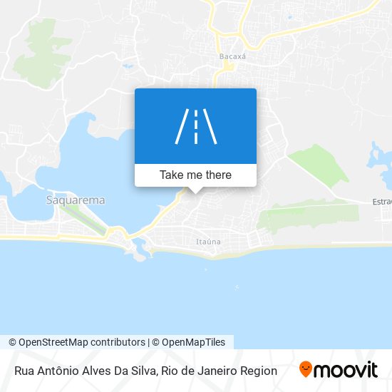 Rua Antônio Alves Da Silva map