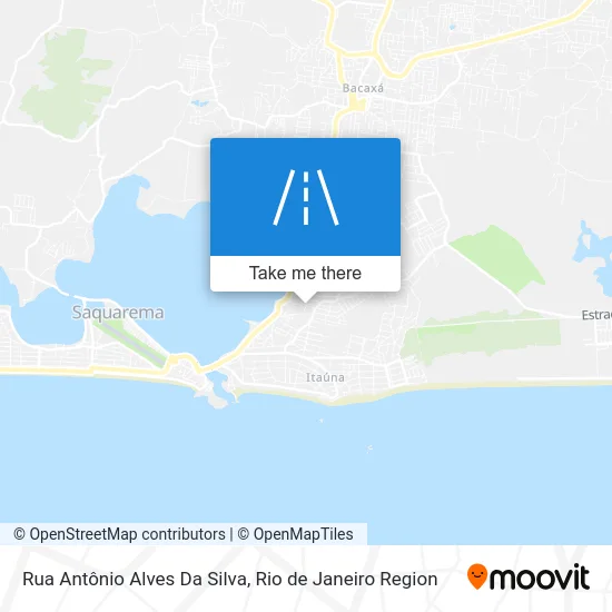 Rua Antônio Alves Da Silva map