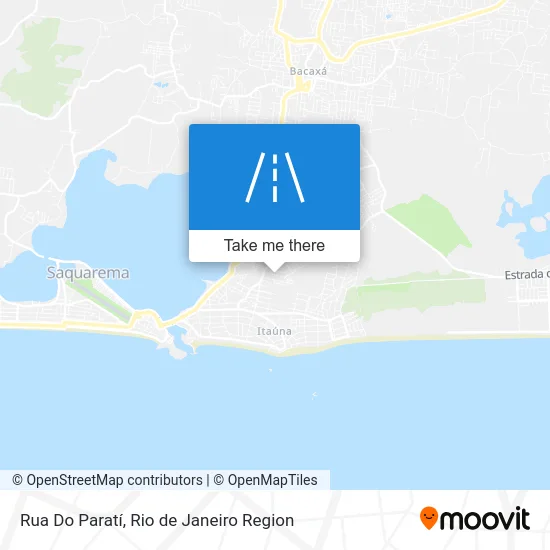 Rua Do Paratí map