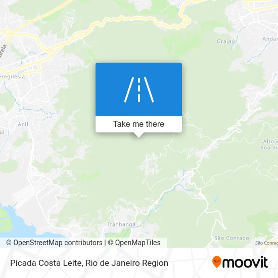 Picada Costa Leite map