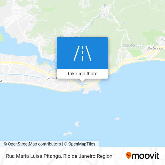 Rua Maria Luisa Pitanga map