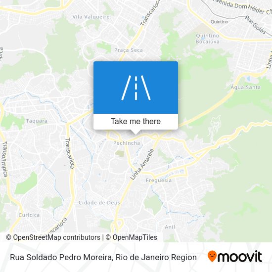 Rua Soldado Pedro Moreira map