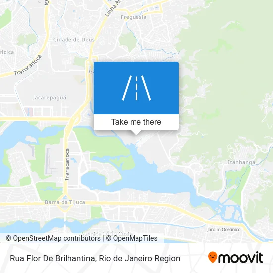 Rua Flor De Brilhantina map