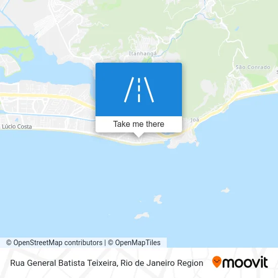 Rua General Batista Teixeira map