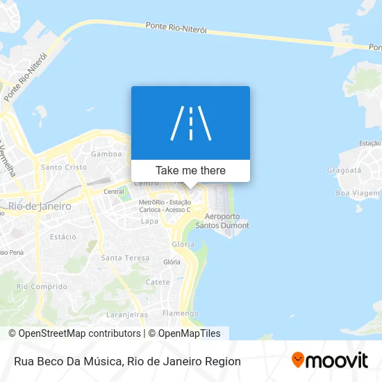 Rua Beco Da Música map