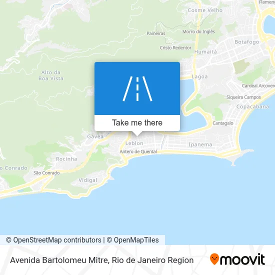 Avenida Bartolomeu Mitre map
