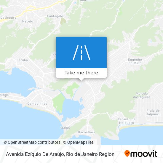 Mapa Avenida Ezíquio De Araújo