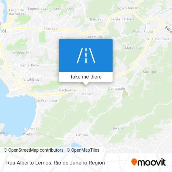 Rua Alberto Lemos map