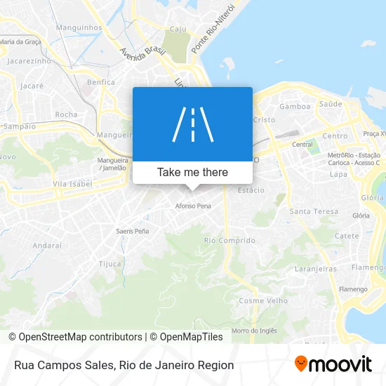 Rua Campos Sales map
