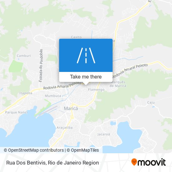 Mapa Rua Dos Bentivis