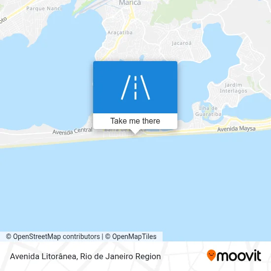 Avenida Litorânea map