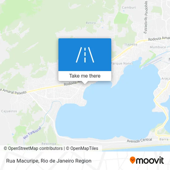 Rua Macuripe map