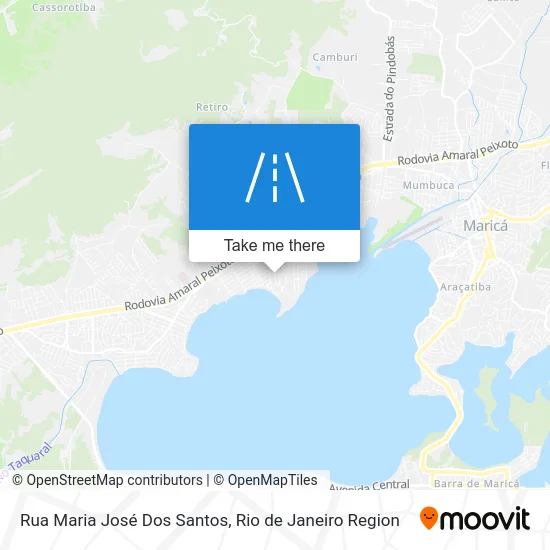 Rua Maria José Dos Santos map