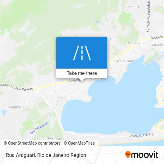 Rua Araguari map