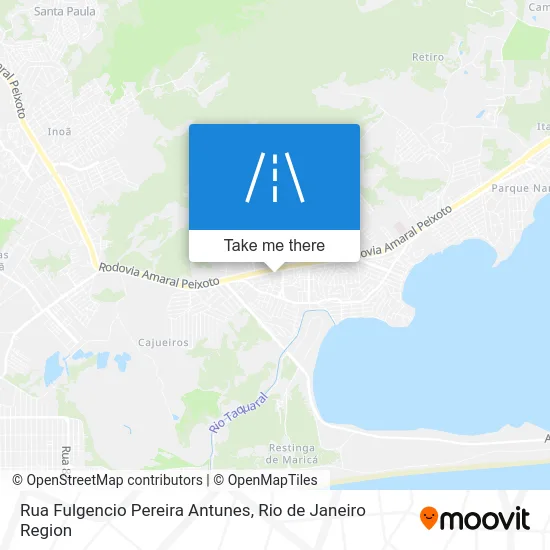 Rua Fulgencio Pereira Antunes map