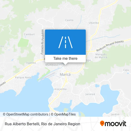 Rua Alberto Bertelli map
