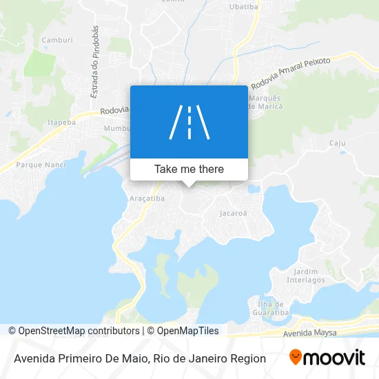 Avenida Primeiro De Maio map