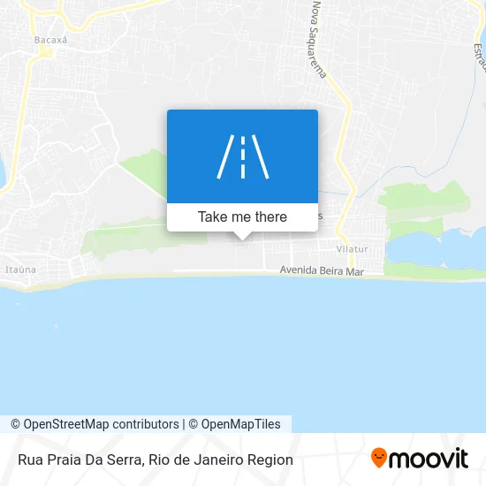 Rua Praia Da Serra map