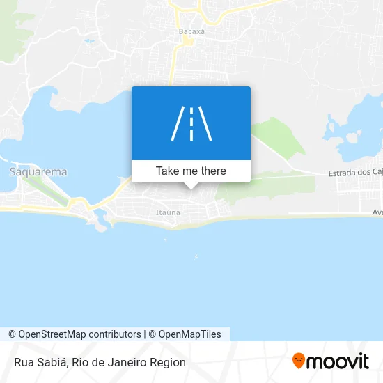 Rua Sabiá map