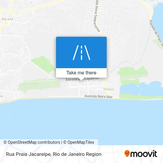 Rua Praia Jacareípe map