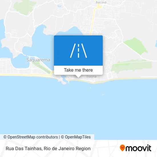 Rua Das Tainhas map