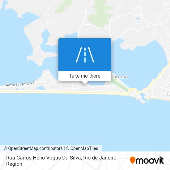 Rua Carlos Hélio Vogas Da Silva map