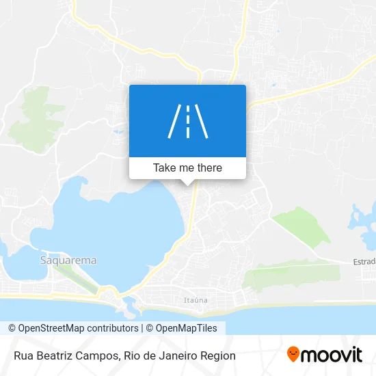Rua Beatriz Campos map