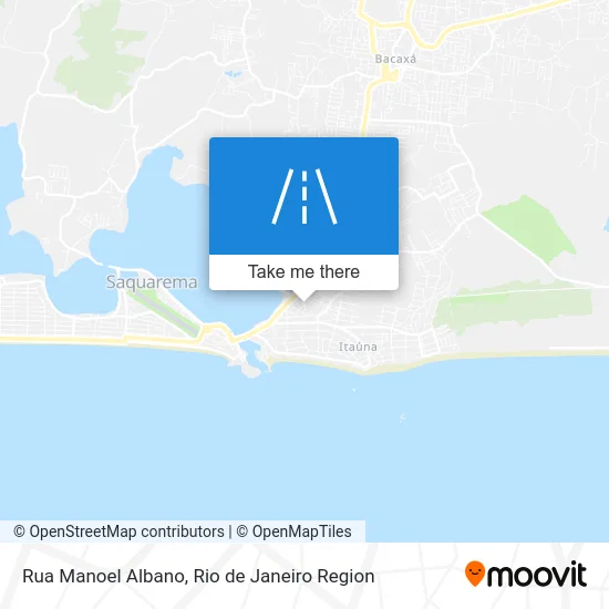 Rua Manoel Albano map