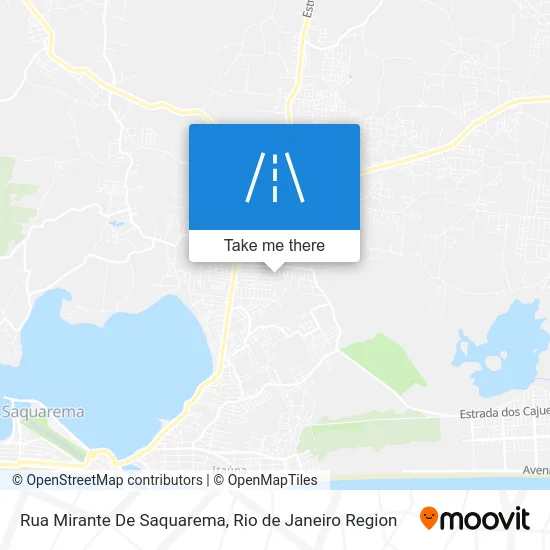 Rua Mirante De Saquarema map
