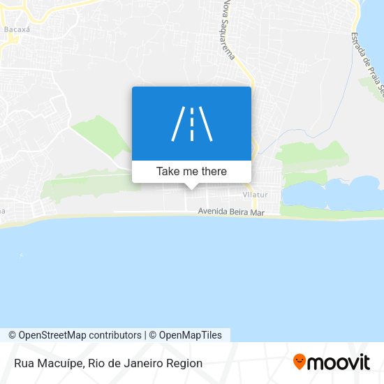 Rua Macuípe map
