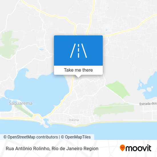 Rua Antônio Rolinho map