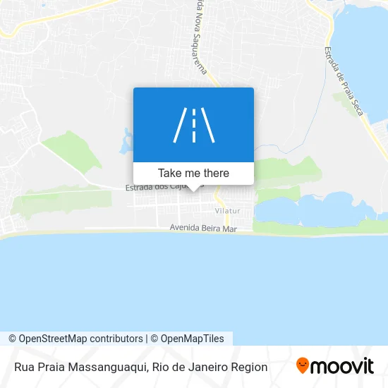 Rua Praia Massanguaqui map