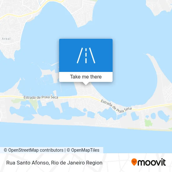 Rua Santo Afonso map