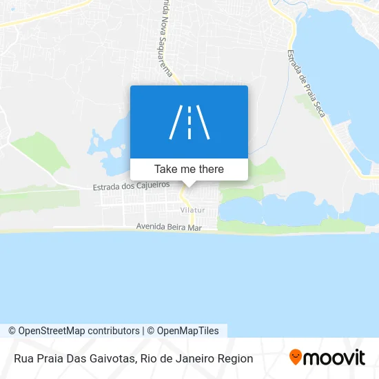 Rua Praia Das Gaivotas map