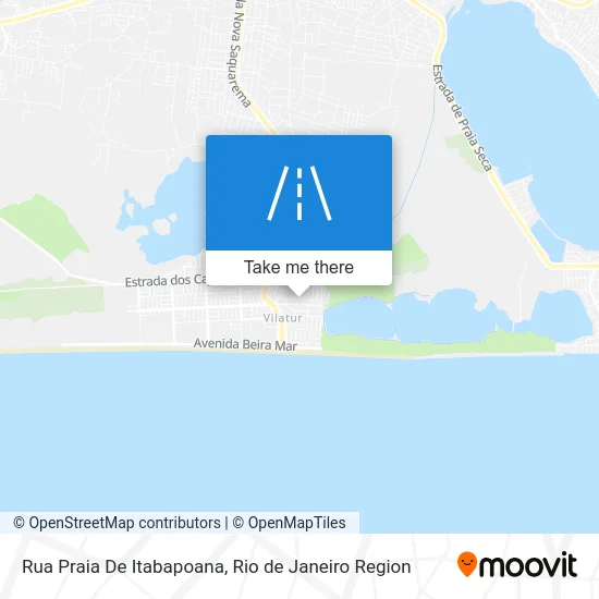 Rua Praia De Itabapoana map